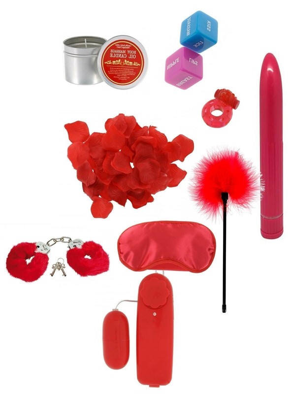 Sex Toys Kit for Erotic Couple Games Egg Phallic Ring Vibrator Set