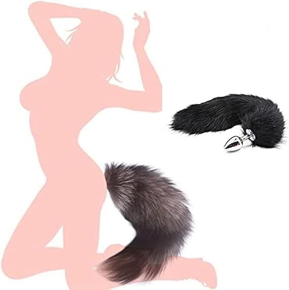 After Dark Rabbit Tail Anal plug