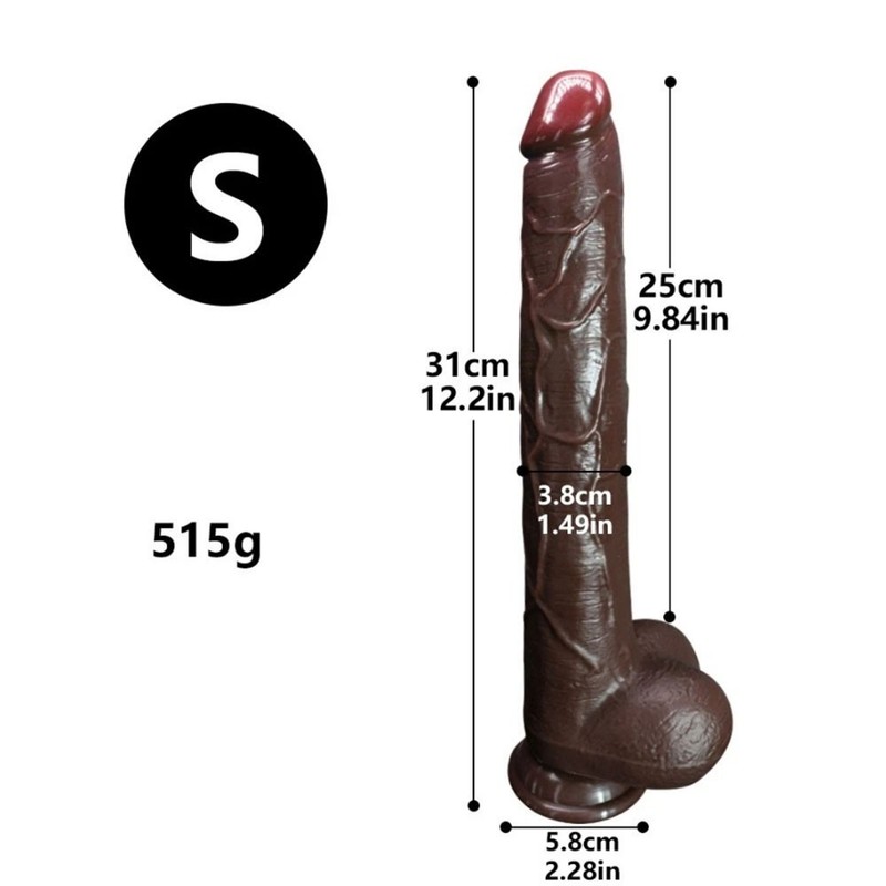 Long Liquid Silicone Realistic Big Dildo Vagina Anal Huge Thick Penis Toys Dicki