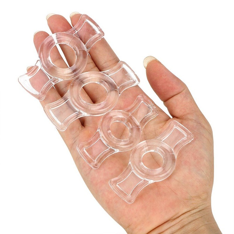 4 pcs Endurance Penis Ring Cock Rings Male Enhancement Delay Ejaculation For Men