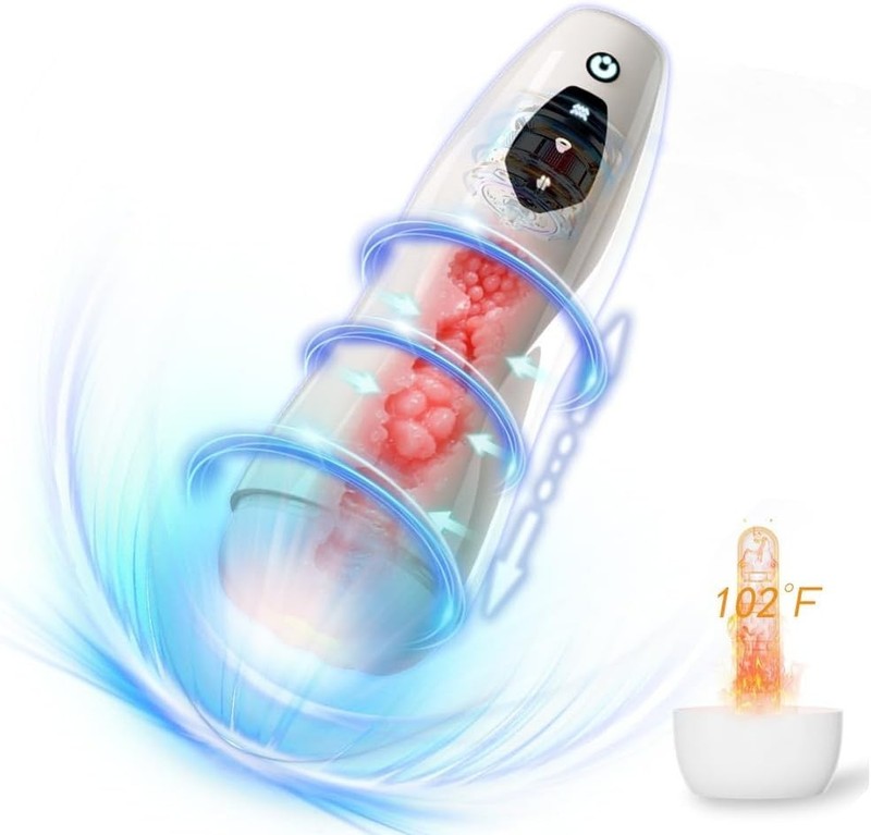 Male Masturbator with Touch Screen Design and 10 Different Stimulation Levels gallery