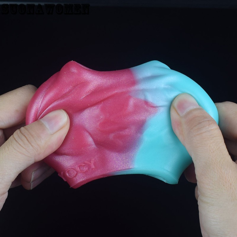 Soft Silicone Knot Dildo Penis Sleeve Enlargement Cock Ring Strechable Sex Toys gallery