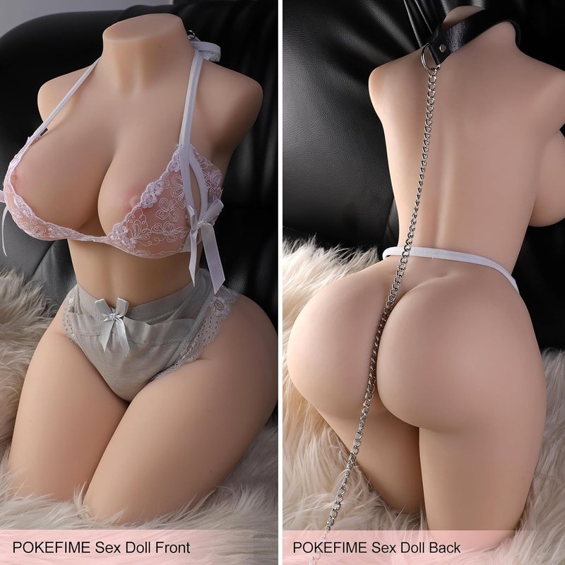 Sex torso Half Body Large Size 25lb Love Toy TPE Doll for Men Male Sex Toy gallery