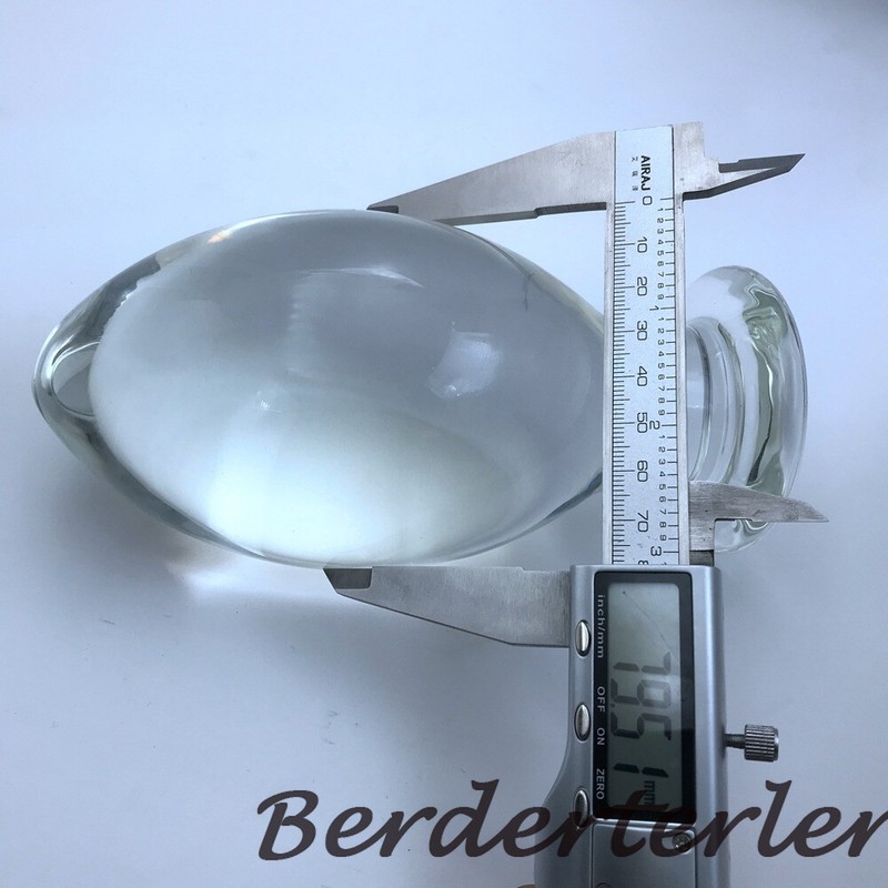 3 Size Glass Blockage Dildo Crystal Anus Bead Dick Sex Toys Large Butt Plug Anal gallery