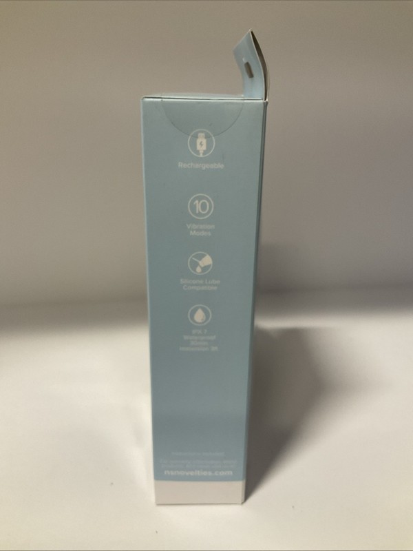 Pure Hope Rechargeable Silicone Wand - Blue gallery