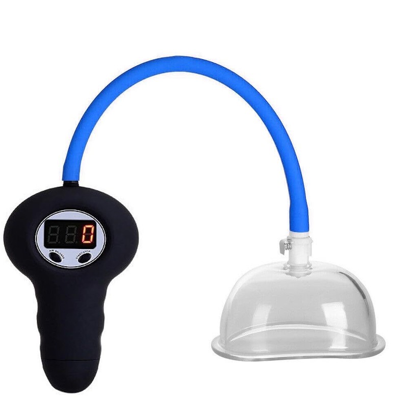 Electric Automatic Digital Display Pussy Pump with Cup Vulva Sex Toy for Women