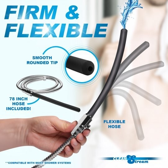 EZ-Flow Silicone Shower Enema Set gallery