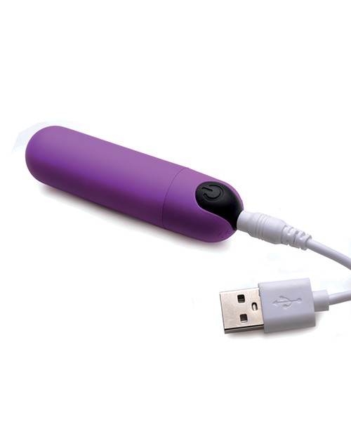 Bang! Vibrating Bullet w/Remote Control - Purple gallery