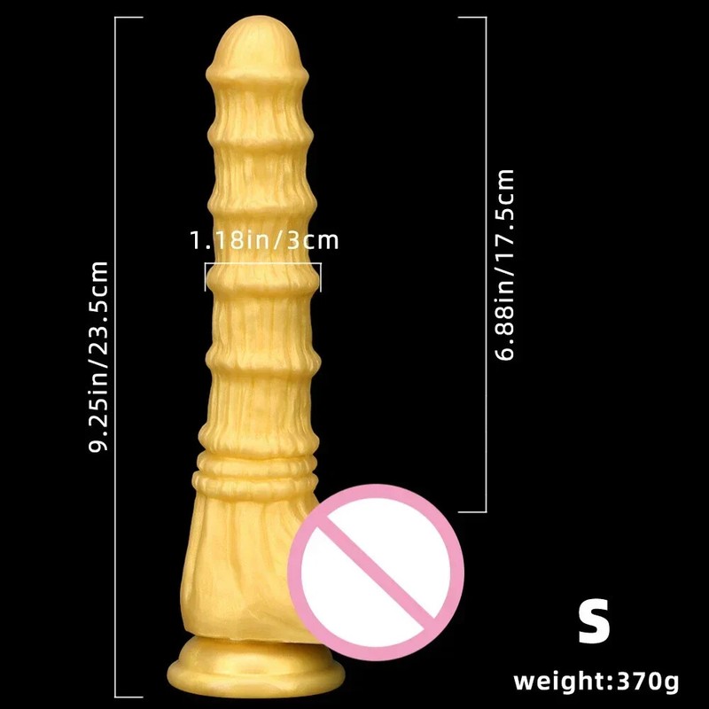 Silicone Soft Large Anal Plug Anal Dilator Male Female Masturbators Simulation