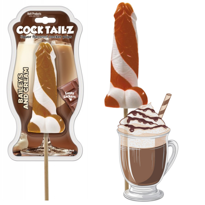 Flavored Pecker Shaped Cocktail Liquor Lollie Pop Delicous Naughty Party Gag