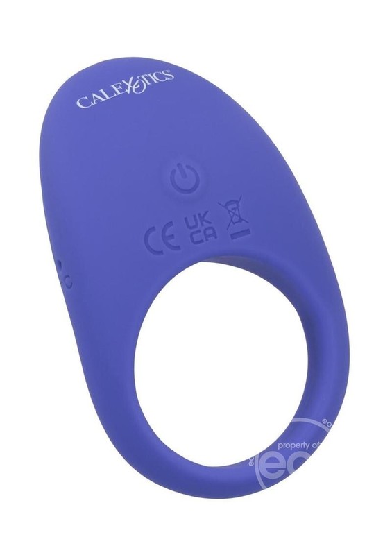 CalExotics Connect Couples Ring Rechargeable Silicone App Compatible Cock Ring w gallery