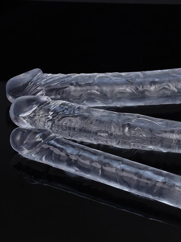 U Shape Double Head Dildo Anal Butt Plug Vaginal Dilator G-spot Clit Stimulation gallery