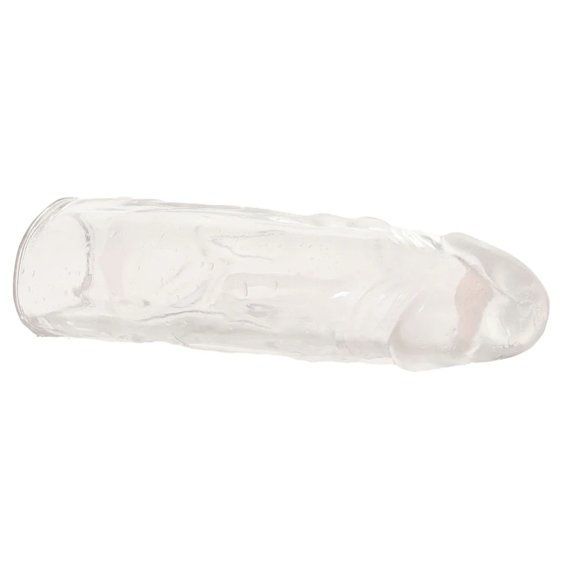 Realistic Male Penis Extension Cock Enhancer Enlarger Stretchy Extender Sex Toy gallery