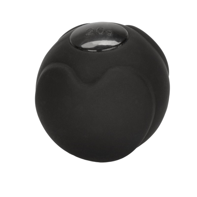 Calexotics Coco Licious Silicone Kegel Trainer Black Balls, New gallery