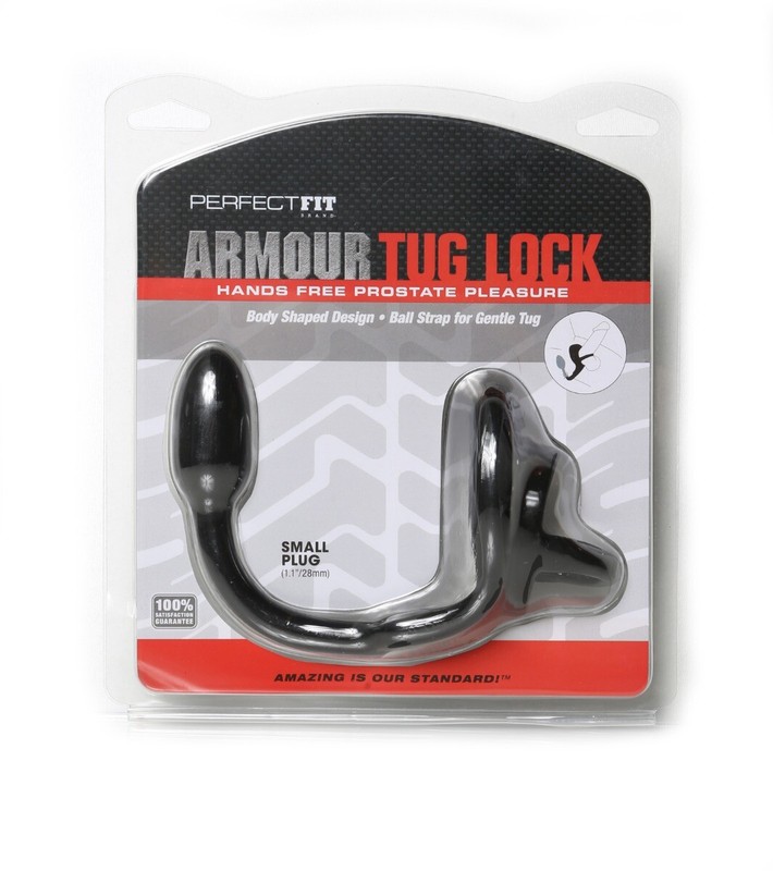Armour Tug Lock Small Penis Erection Enhancer Cock Ring + Anal Orgasm Butt Plug gallery