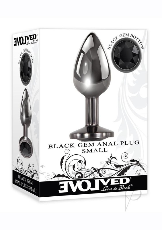Black Gem Anal Plug – Small
