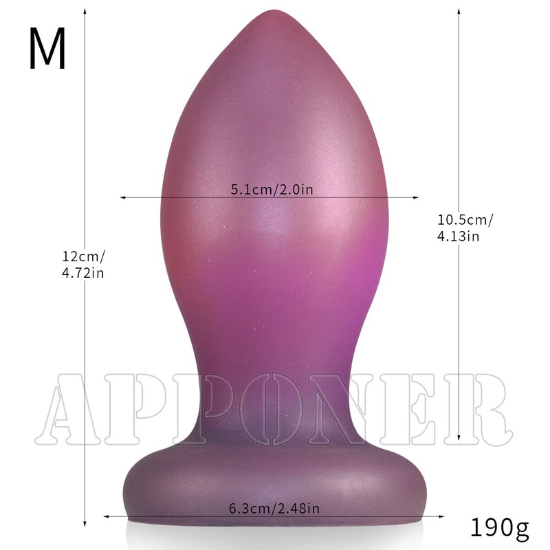 6 Sizes Silicone Big Anal Beads Balls Dilatador Anal Plug Sex Toy Huge Butt Plug gallery