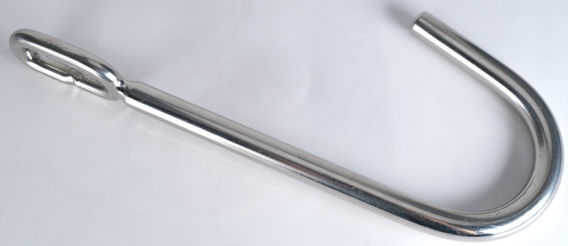 Metal Stainless Steel Ball Anal Hook Slave Bondage Butt Plug Rope Hanger USA