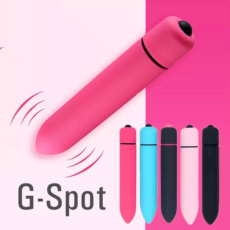 Waterproof Vibrator Bullet Dildo Anal G-Spot Massager Stick Sex Toys for Women