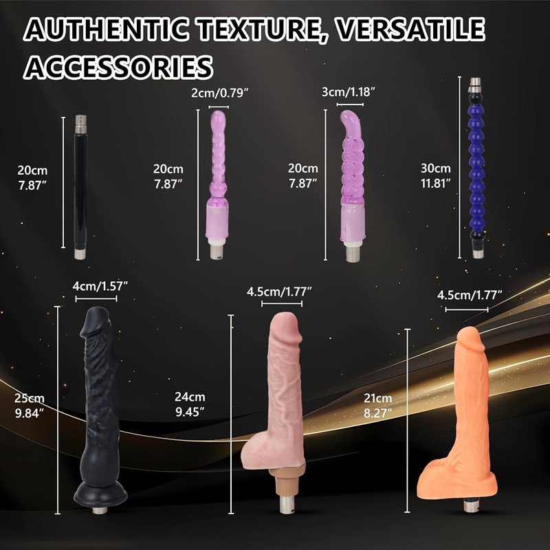 60W Sex Machine with Remote Control 21 Modes and Discreet Packaging for Privacy gallery