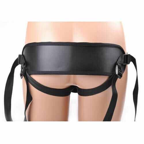 Strap-On Harness w/ Lower Back Supprt & Vibrator Pocket (4 O-Rings) No Dildo gallery