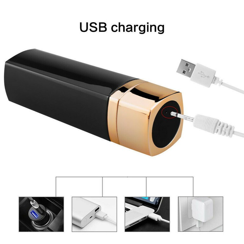 travel hidden lipstick massager beauty tool womens face body head neck massage gallery