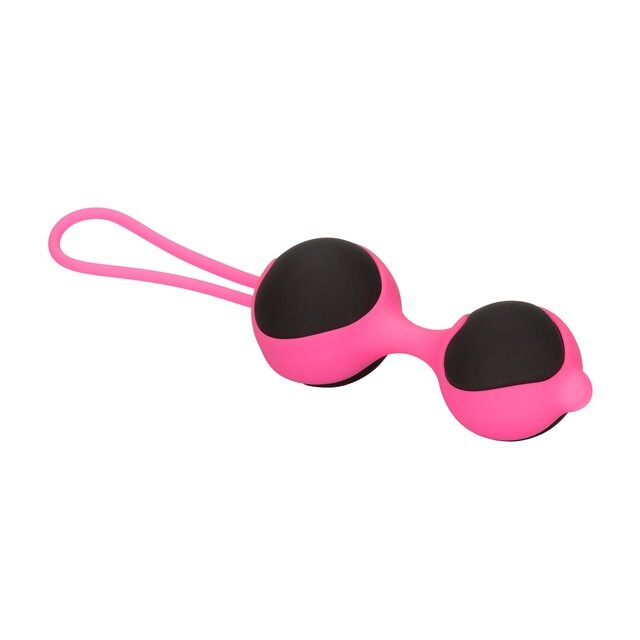 Calexotics Coco Licious Silicone Kegel Trainer Black Balls, New gallery