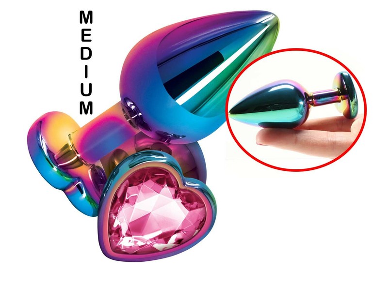 Metal Aluminum Wearable Anal Butt Plug Beginner Ass Trainer Backdoor Sextoy
