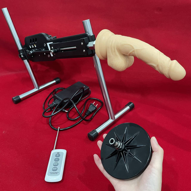 Automatic Sex Machine Quick-plug Suction Cup Dildo Adapter Women Men Masturbator gallery