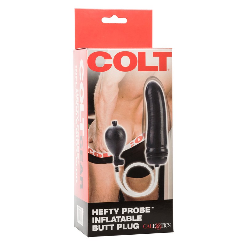 Colt Hefty Probe Inflatable Butt Plug - Penis Shaped Balloon Pump For Anal Play gallery