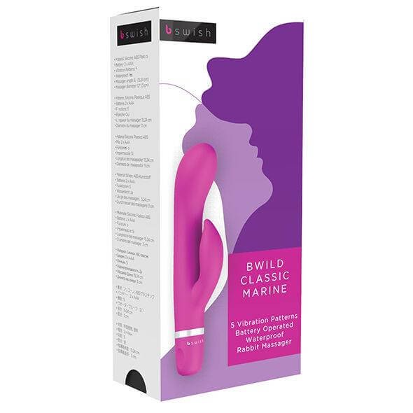B Swish – Bwild Classic Marine Rabbit Fuchsia Vibrator