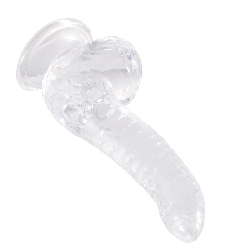 Dildo For Men Butt Anal Plug Unique 8.46&Prime; TPE Penis Suction Cup Women Sex Toys