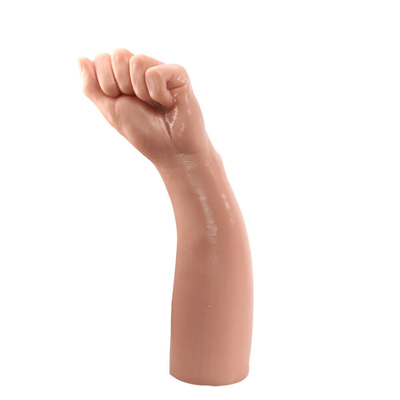 12 inch Realistic Tapered Knuckles Fisting Hand Forearm Dildo Sex Toy for Women gallery