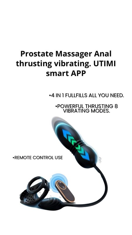 Utimi Prostate Massager Anal App Control