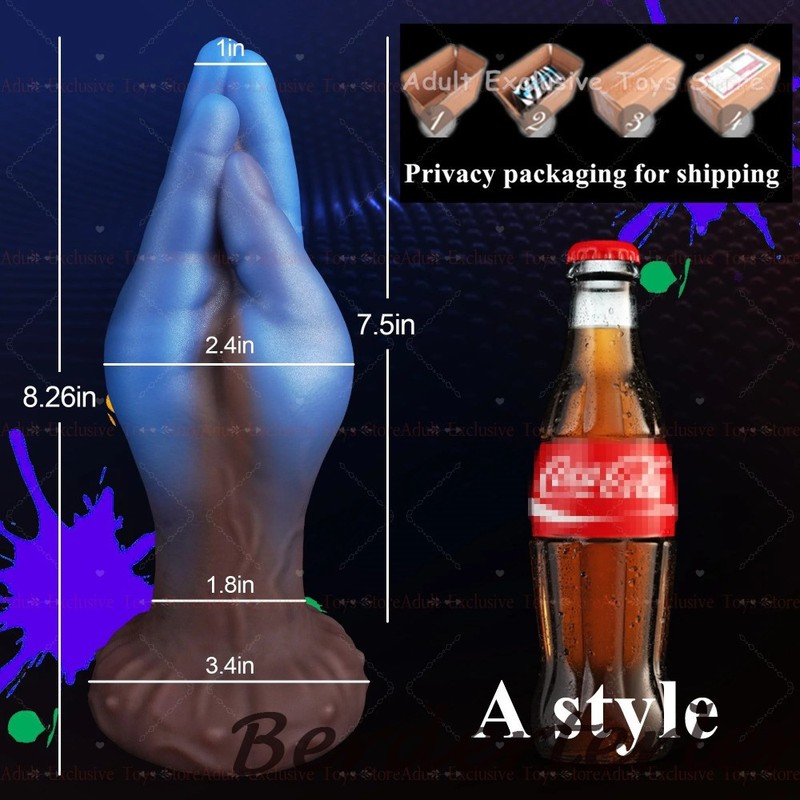 NEW Arms Fisting Anal Dildo Silicone Huge Anal Plug for Women Buttplug Sex Toys gallery