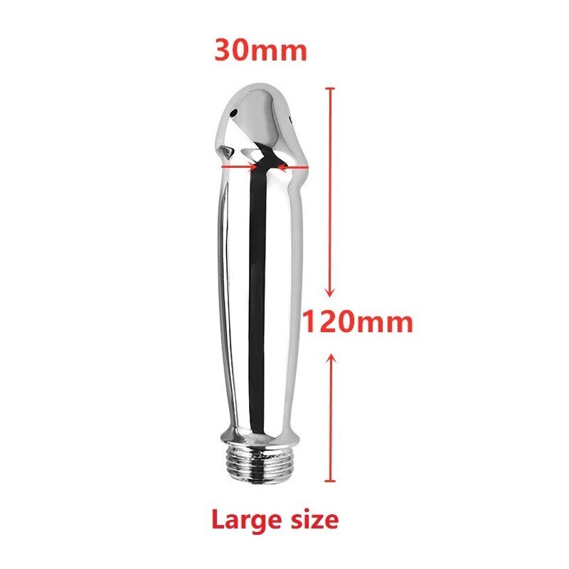 Anal Shower Head Beads Anal Cleaning Kit Butt Plug Gay Sex Toy Man Woman New
