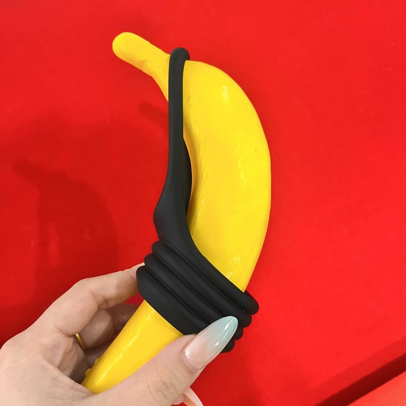 2 Type Penis Cock Ring Delay Hard Time Erection Enhancer Stretcher Sex Toys US