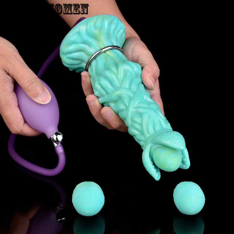 Ovipositor Dildo Lay Eggs Pneumatic Ovipositors Adult Toy Anus G Spot Massager gallery