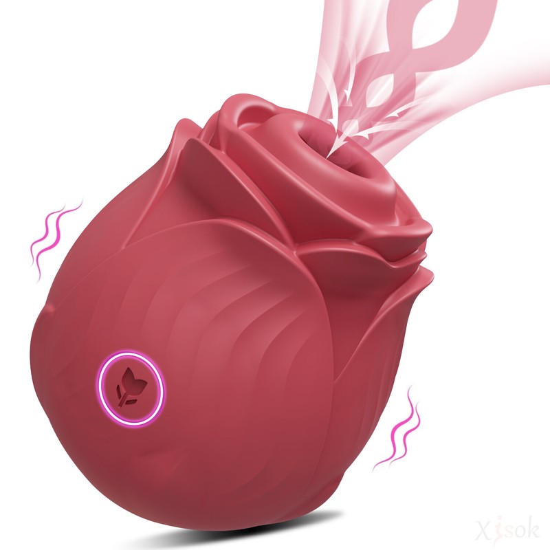 Rose Toy Sucking Vibrator Clit Sucker Women G-spot Massager Sex Toys for Women