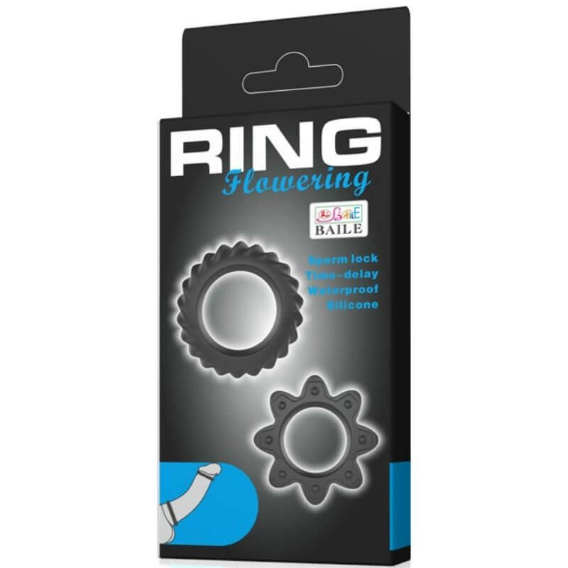 Dance Ring Flowering - Kit 2 Silicone Phallic Rings gallery
