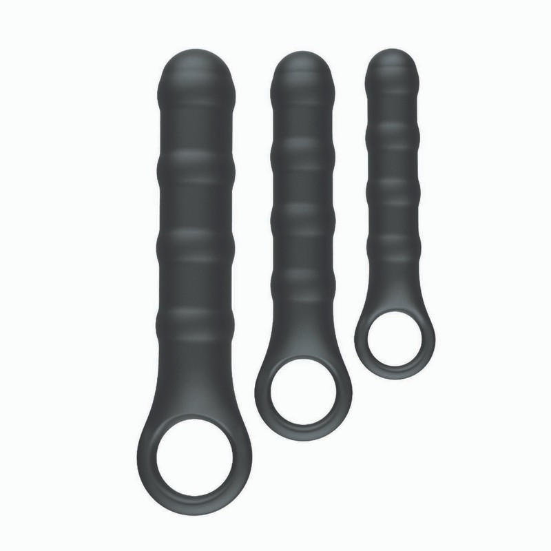 The Nasstoys Ass-Sation Anal Wand Training Kit Black, New gallery
