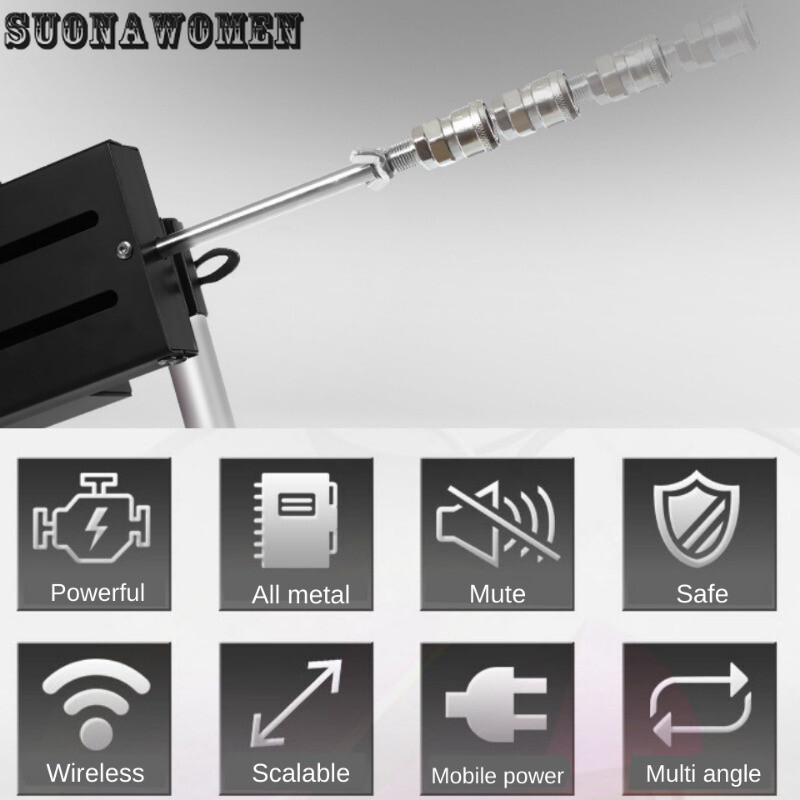 APP Control Powerful Sex Machine 70W Motor Stroke 9cm Machine Dildo Attachment gallery