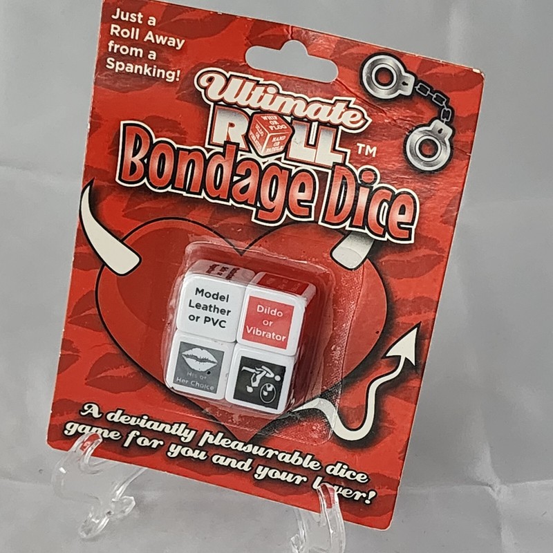 Ultimate Roll Bondage Dice Game ~ NEW In Package ~ Sexy Game Roleplay