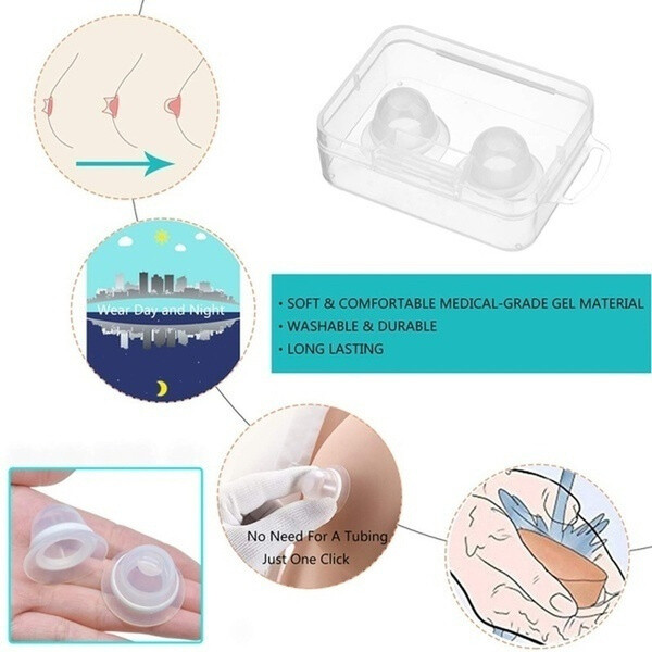 Nipple Clamps Sucker Breast Pump Suction Cup Bondage Stimulator Enhancer 2pcs gallery
