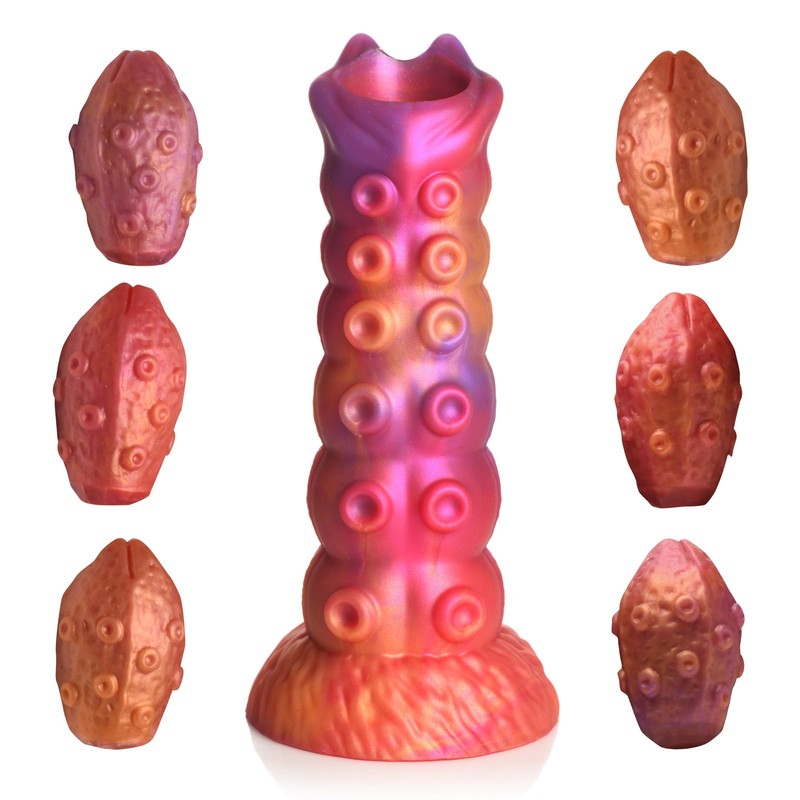 CREATURE COCKS Nymphoid Ovipositor Silicone Dildo for Beginners, Men, Women, &