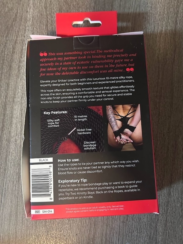 10 M Silky Bondage Rope Knot in control New in box Sei Mio gallery