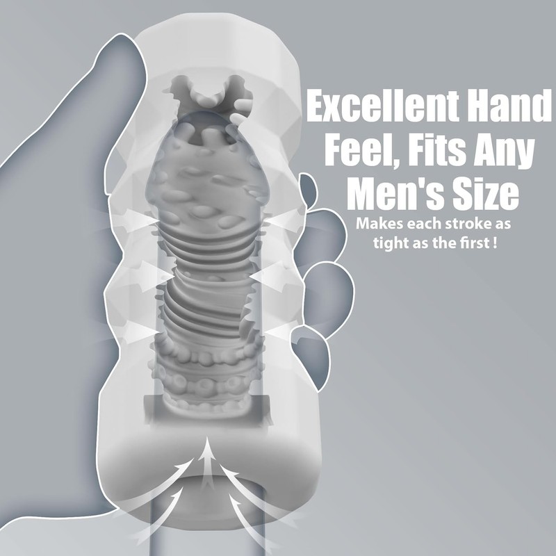 Private Packaging Male Sex Toy 5.1 Inch Insertable Length for Discreet Delivery gallery