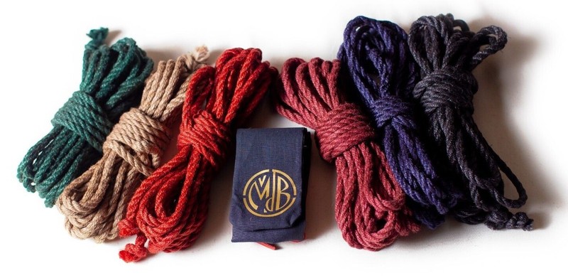 Shibari jute rope 5*26ft BDSM Bondage Kit Adult sex toys Restraint Erotic Fetish