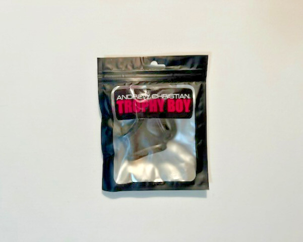 Andrew Christian Stretchy Silicone Cock Ring, Separator, Stretcher - Smoke gallery