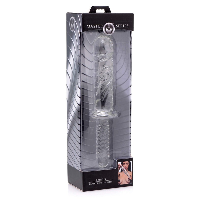Master Series Brutus Glass Dildo Thruster gallery